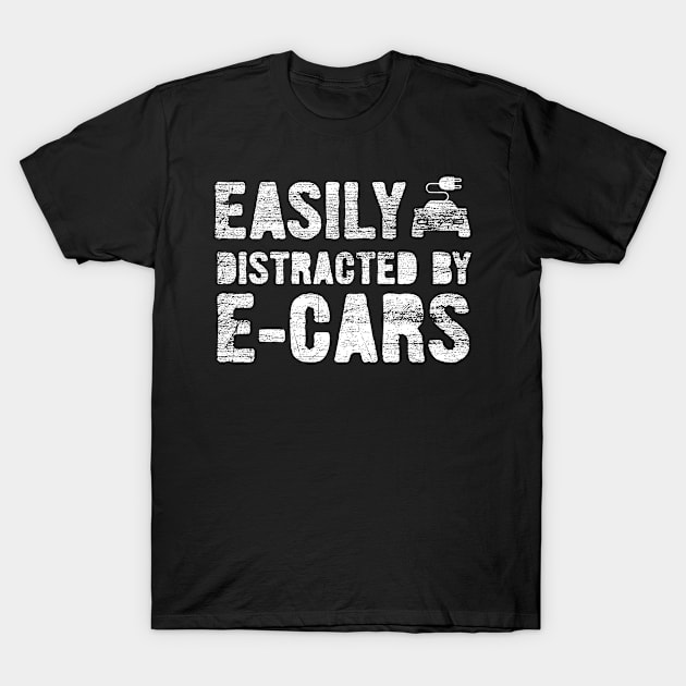 Electric Car T-Shirt by Teeladen